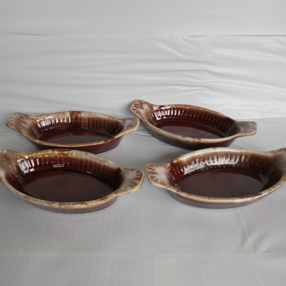 McCoy pottery dip glaze bowls